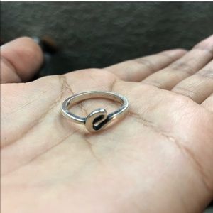 James Avery initial ring size 7
